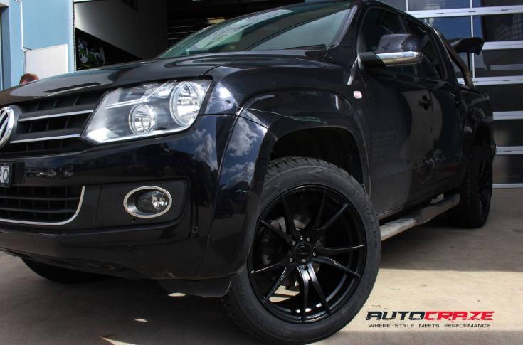 VOLKSWAGEN AMAROK SF06 SATIN BLACK