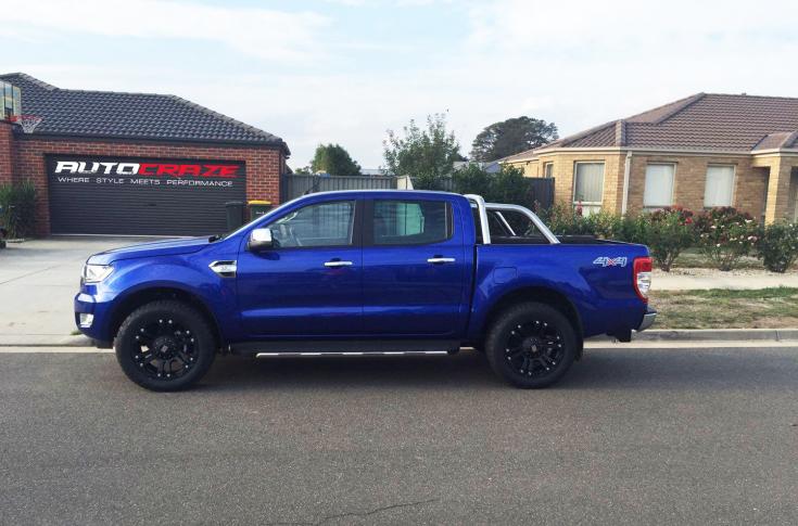 FORD RANGER MONSTER XD MATTE BLACK