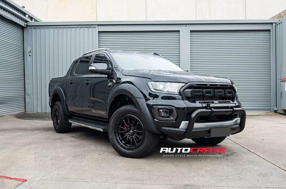 FORD RANGER REBEL MATTE BLACK