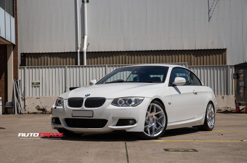 BMW 3 SERIES IFG27 SILVER MACHINED FACE