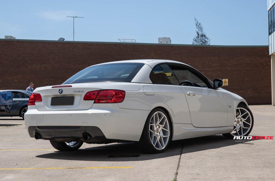BMW 3 SERIES IFG27 SILVER MACHINED FACE