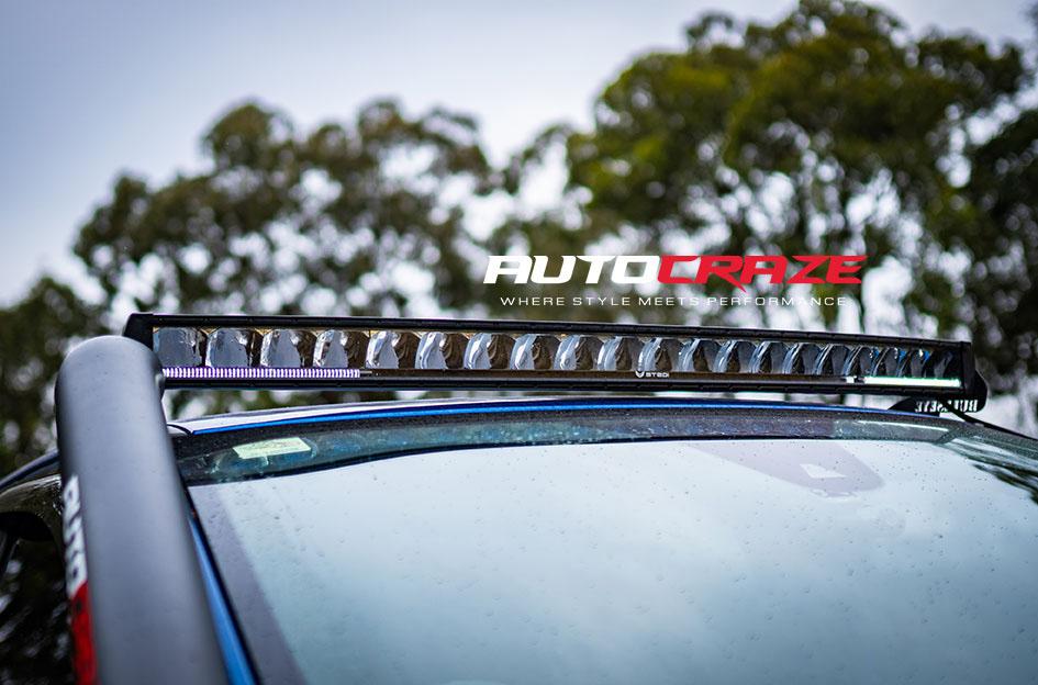 FORD RANGER RAPTOR HOSS XD II SATIN BLACK DARK TINT