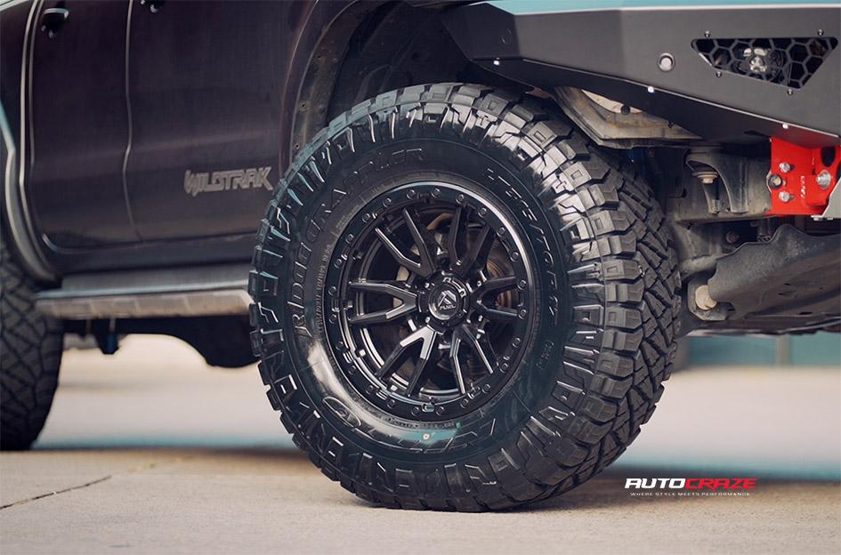 FORD RANGER RAPTOR REBEL MATTE BLACK
