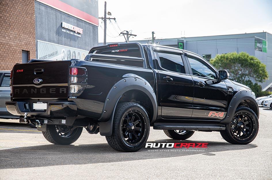 FORD RANGER HURRICANE MATTE BLACK