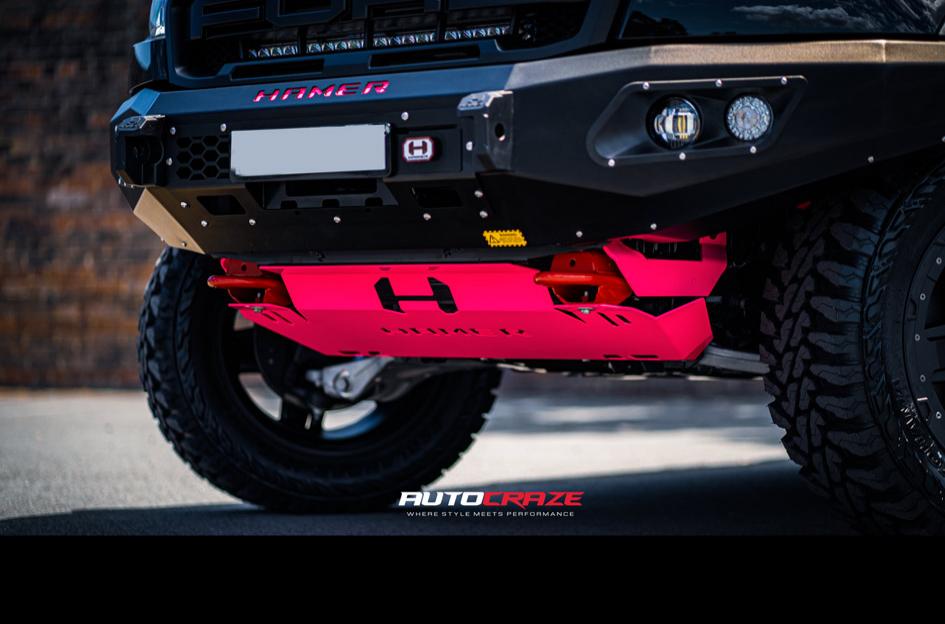 FORD RANGER RAPTOR ROCKSTAR XD 3 MATTE BLACK