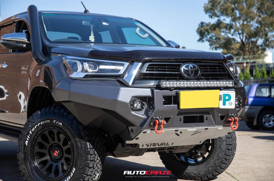 TOYOTA HILUX N80 4WD VICTIM MATTE BLACK