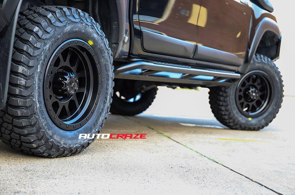 TOYOTA HILUX N80 RUGGED X NEXUS SATIN BLACK
