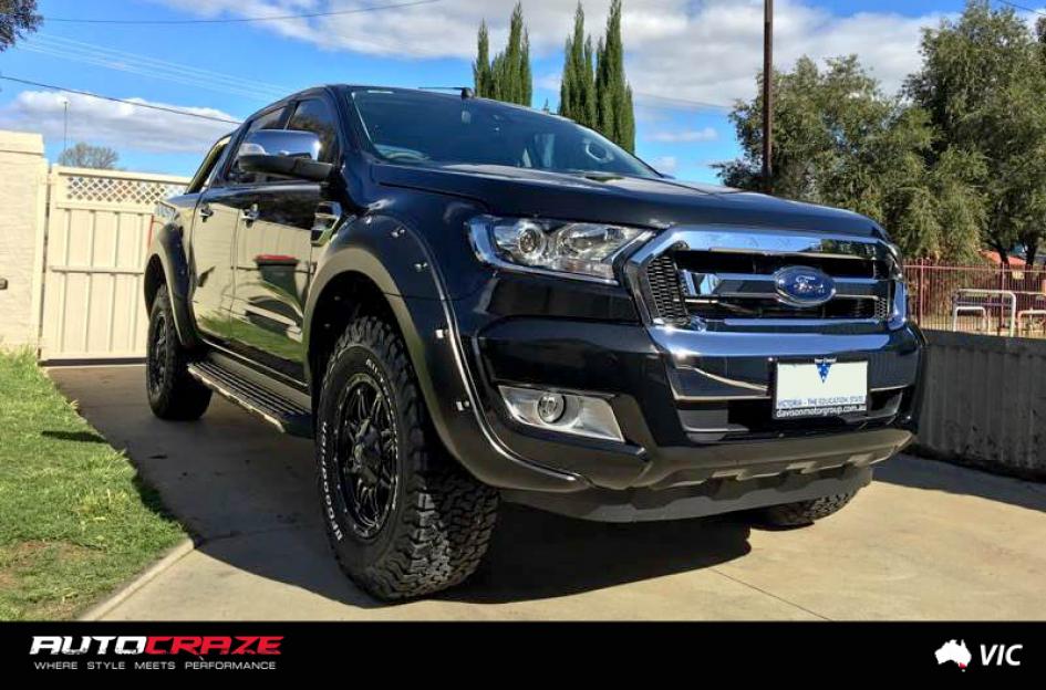 FORD RANGER HOSTAGE MATTE BLACK