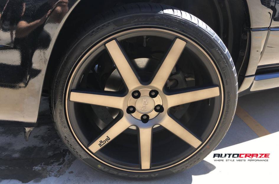 SUBARU FORESTER VERONA MATTE BLACK TINTED FACE
