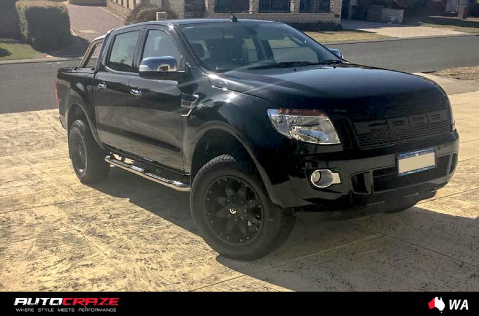 FORD RANGER OCTANE MATTE BLACK 3