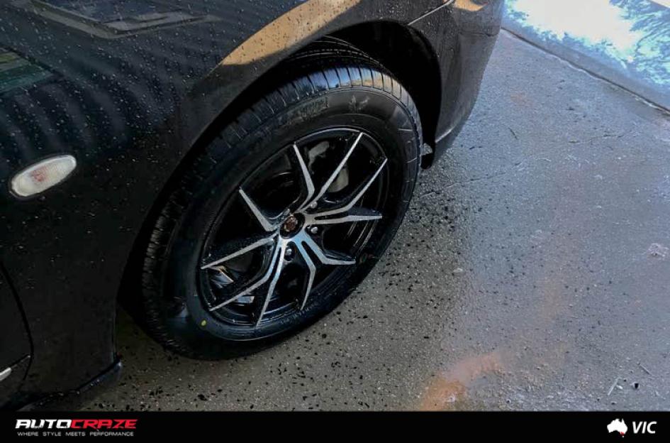 MITSUBISHI 380 VENOM BLACK MACHINED FACE