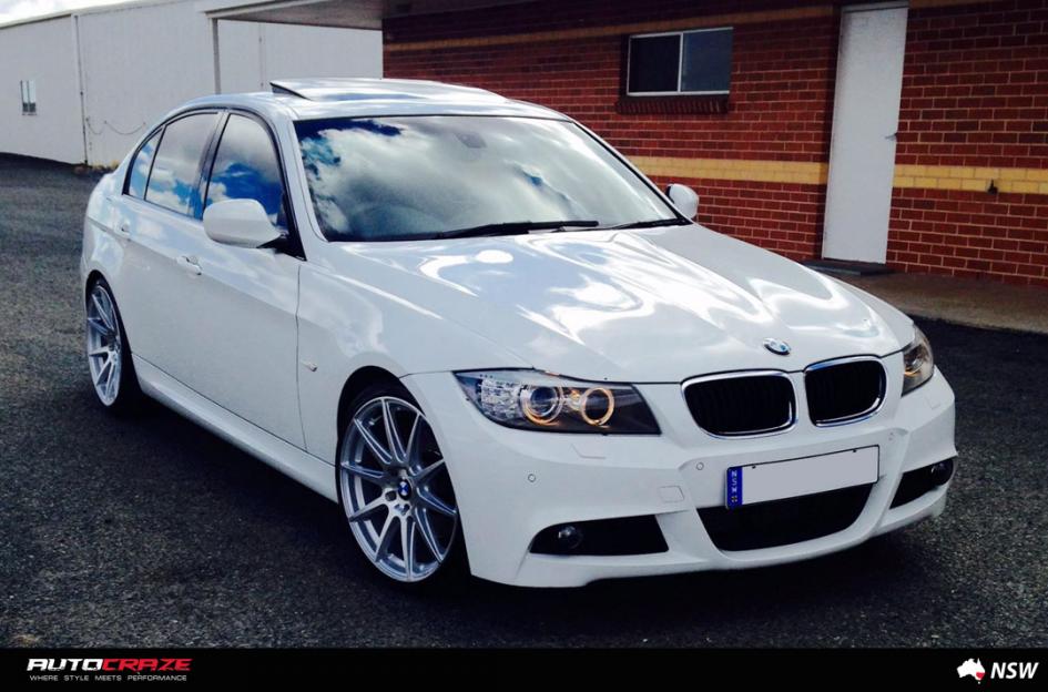 BMW 3 SERIES ESSEN SILVER MACHINED FACE