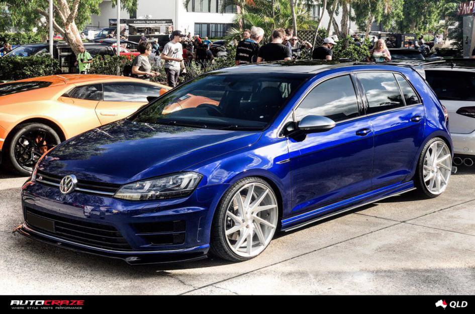 VOLKSWAGEN GOLF INVERT SILVER MACHINED FACE