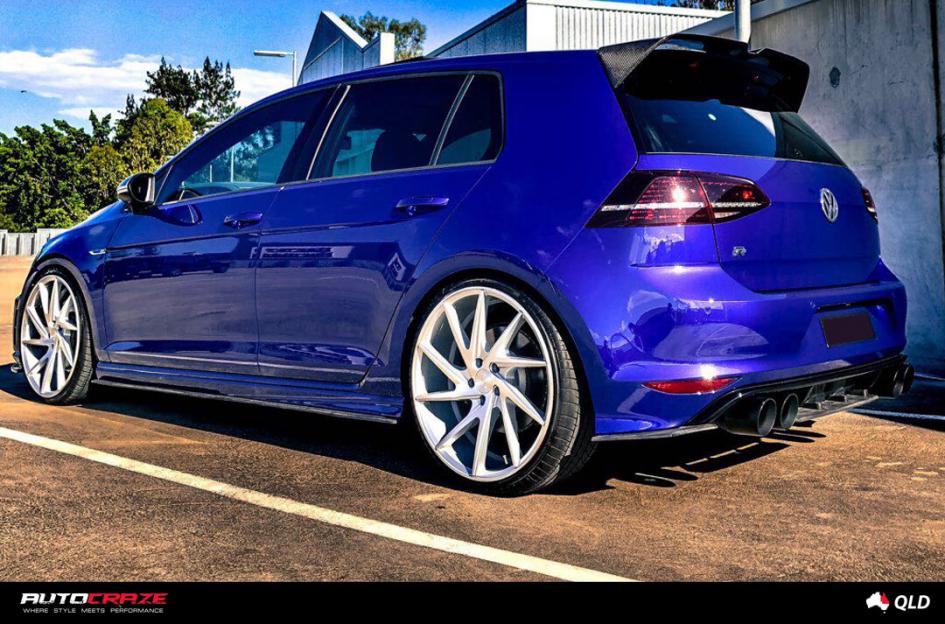 VOLKSWAGEN GOLF INVERT SILVER MACHINED FACE