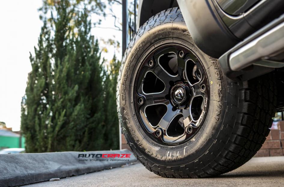 FORD RANGER BEAST GLOSS BLACK MILLED ACCENTS