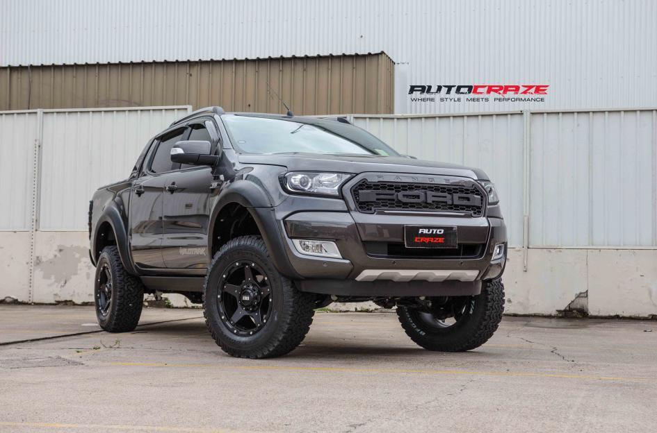 FORD RANGER GD04 MATTE BLACK