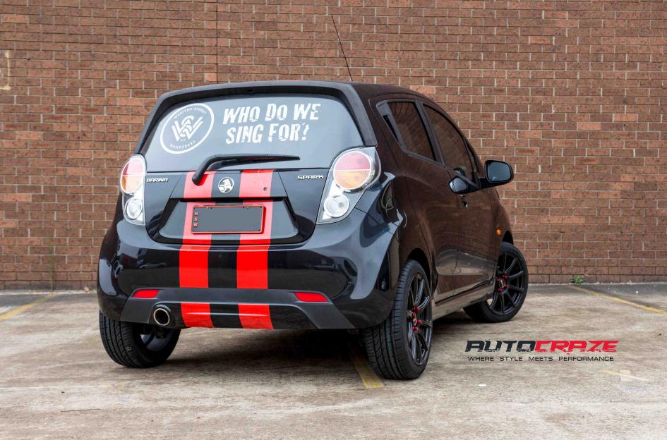 HOLDEN BARINA SPARK CARBINE SATIN BLACK