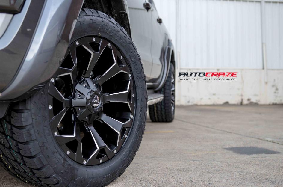 FORD RANGER ASSAULT GLOSS BLACK MILLED ACCENTS