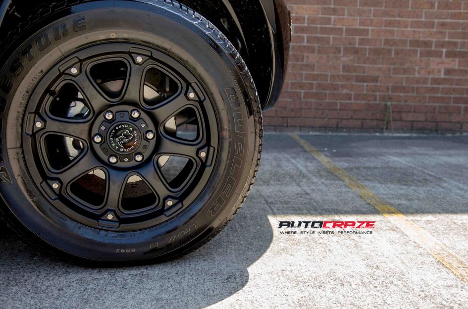 FORD RANGER GLAMIS MATTE BLACK