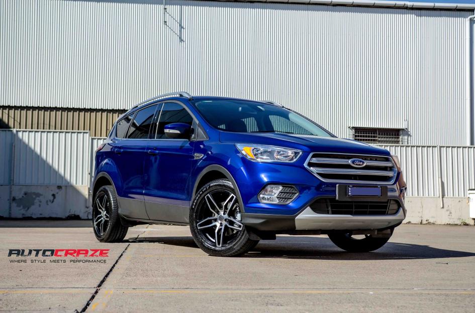 FORD ESCAPE  2007 ONWARDS  CONQUISTA4 MATTE BLACK MACHINED FACE