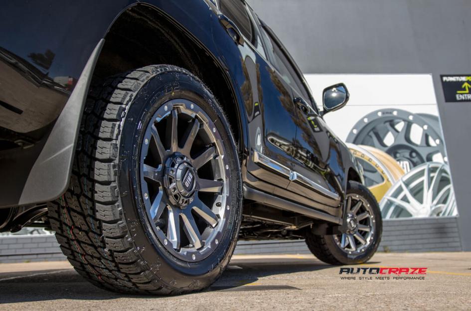 TOYOTA LANDCRUSIER GD05 GRAPHITE WITH MILLED ACCENTS