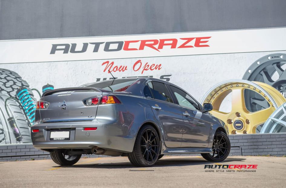 MITSUBISHI LANCER ESSEN SATIN BLACK