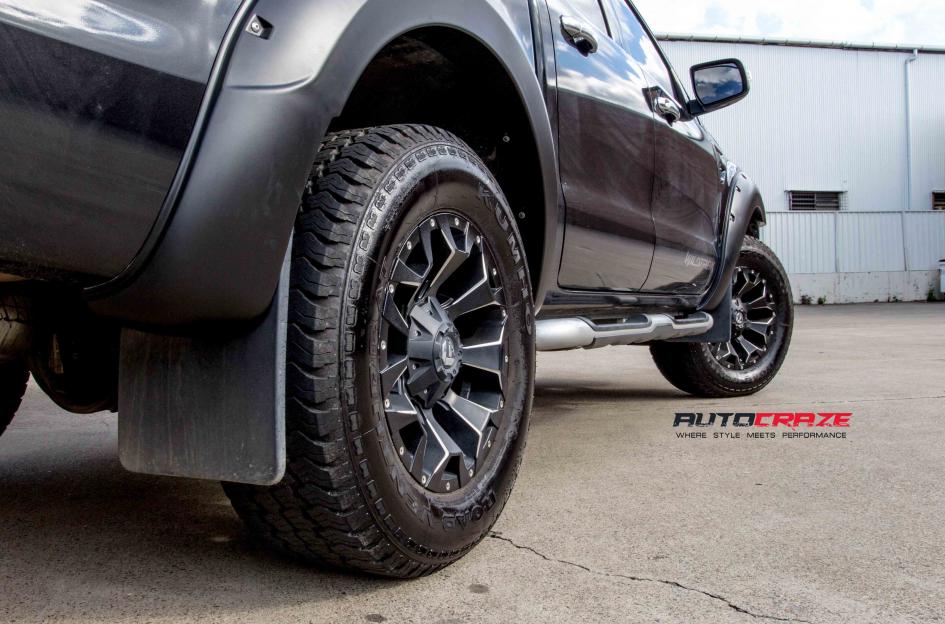FORD RANGER ASSAULT GLOSS BLACK MILLED ACCENTS 20