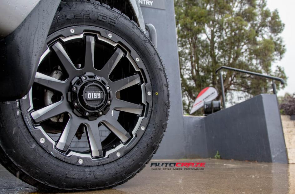 MAZDA BT 50 GD05 MATTE BLACK MILLED ACCENTS