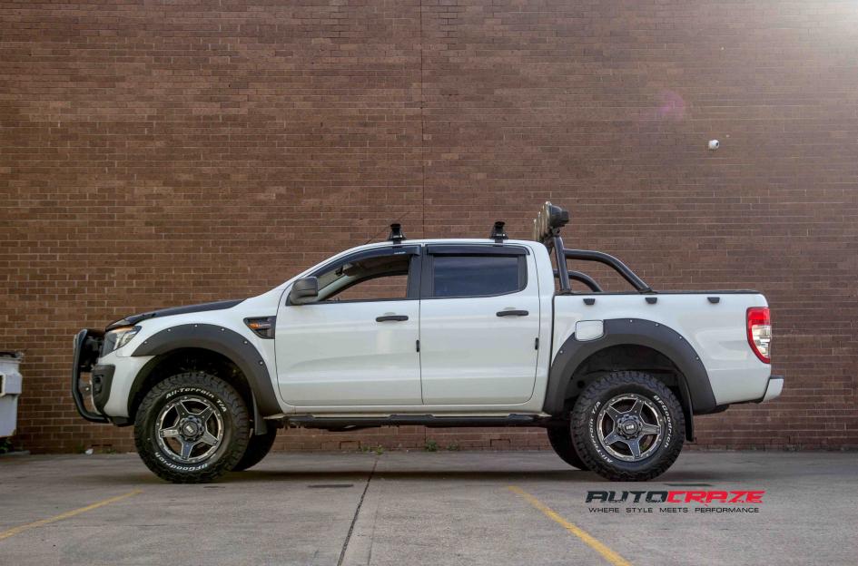 FORD RANGER GD04 GRAPHITE WITH MILLED ACCENTS 7