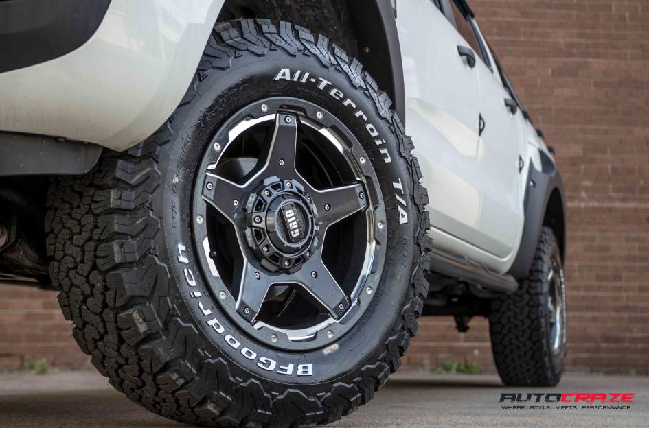 FORD RANGER GD04 GRAPHITE WITH MILLED ACCENTS 7