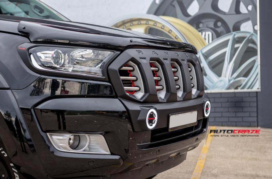 FORD RANGER ROCKSTAR XD 3 MATTE BLACK