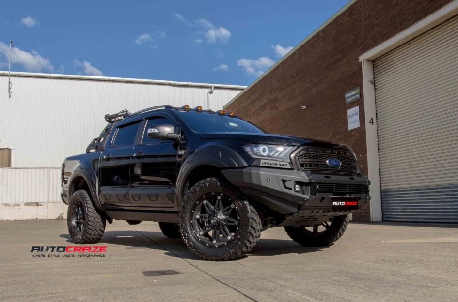 FORD RANGER HOSTAGE MATTE BLACK 6