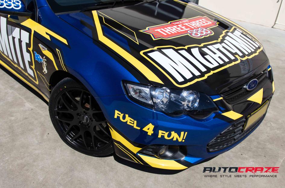 FORD FALCON M SPEC MATTE BLACK