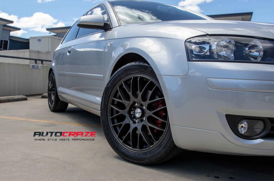 AUDI A3  2003 ONWARDS  TYPE M DARK GREY