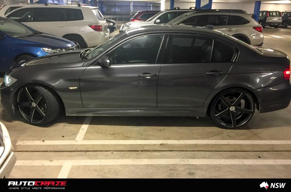 BMW 3 SERIES CONQUISTA 7 SATIN BLACK