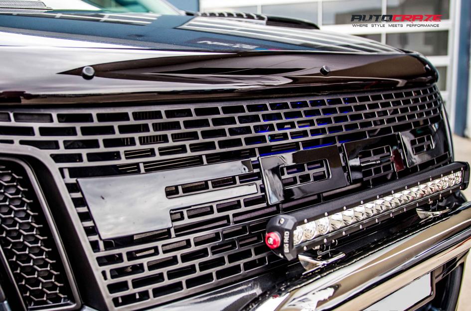 FORD RANGER MONSTER XD MATTE BLACK 6