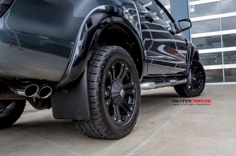 FORD RANGER MONSTER XD MATTE BLACK 6