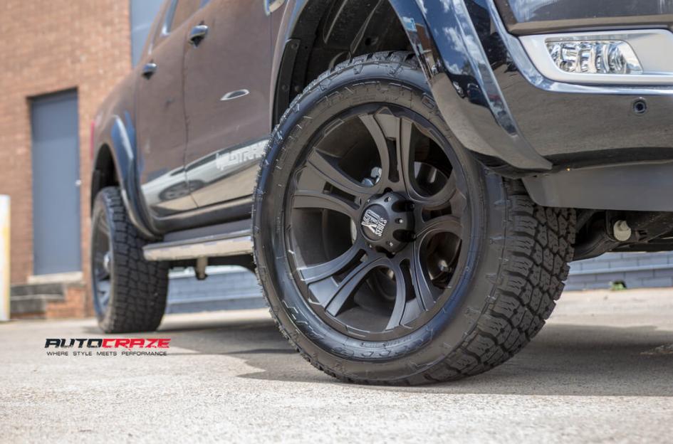 FORD RANGER KRANK XD MATTE BLACK