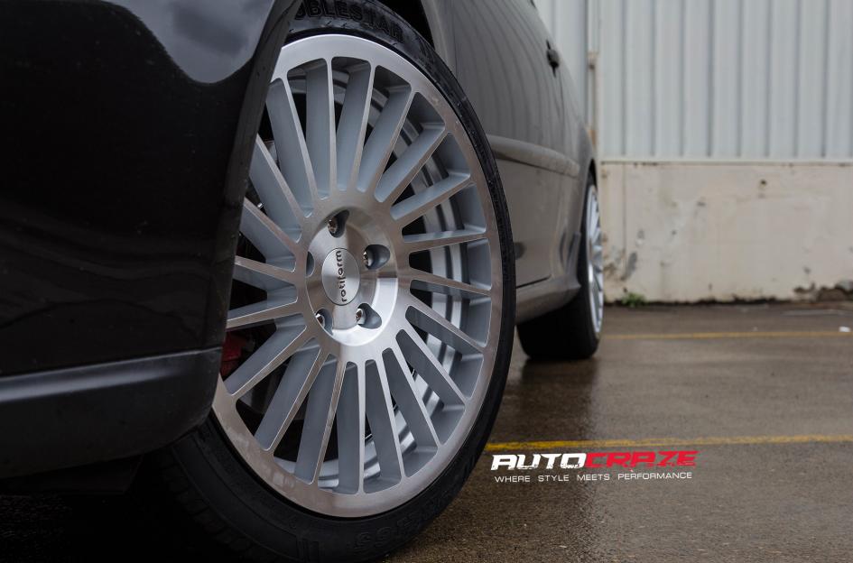 VOLKSWAGEN GOLF IND T SILVER MACHINED FACE