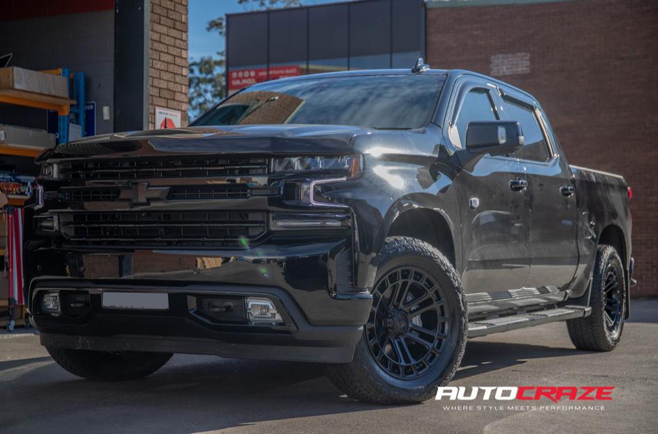 CHEVROLET SILVERADO HEATER MATTE BLACK