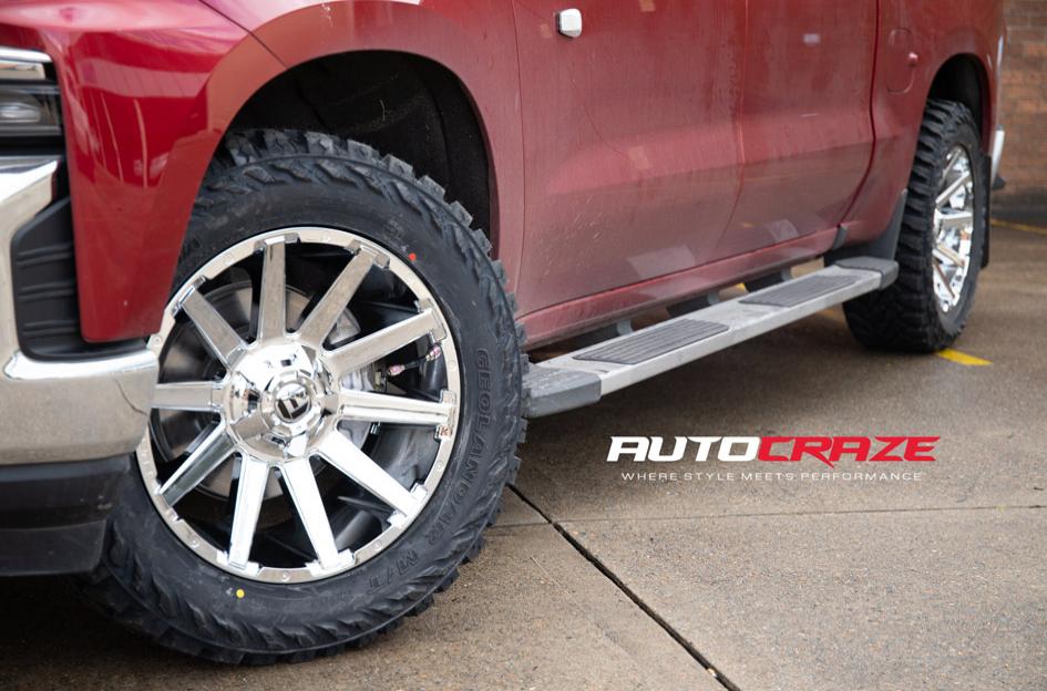 CHEVROLET SILVERADO CONTRA CHROME