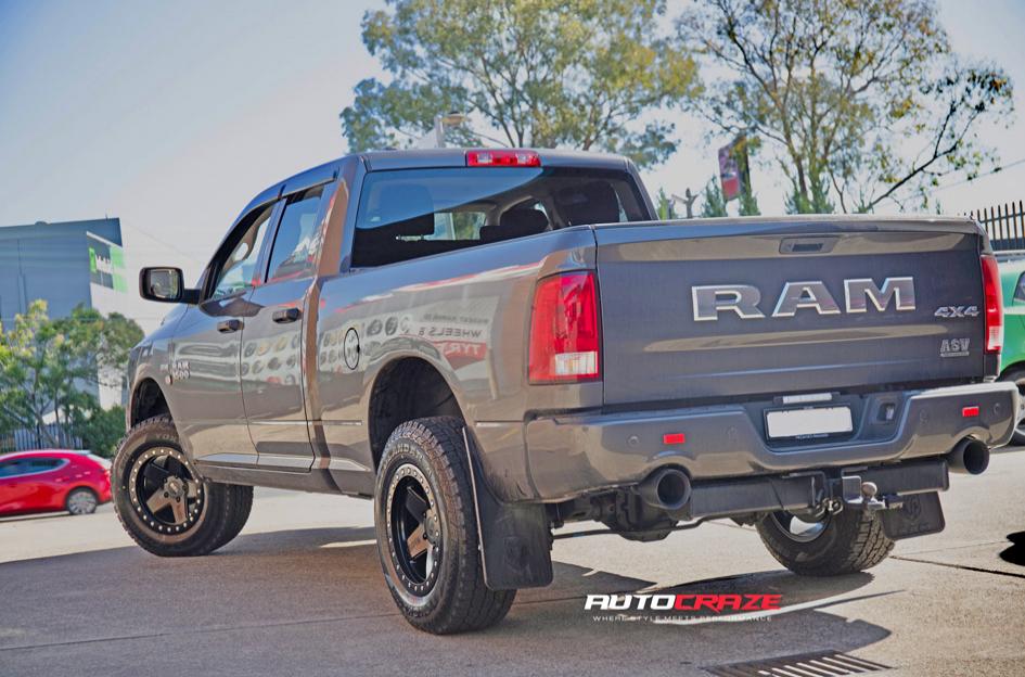 DODGE RAM CRAWLER MATTE BLACK