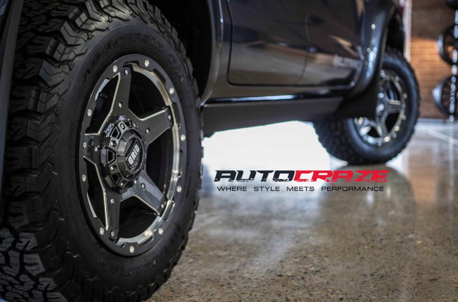 FORD RANGER GD04 GRAPHITE WITH MILLED ACCENTS