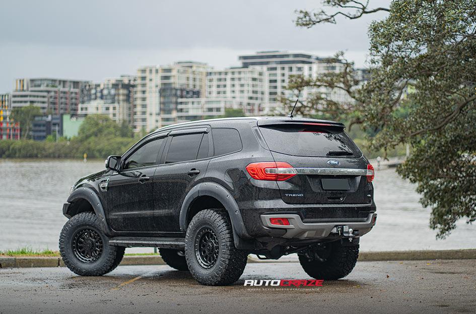 FORD EVEREST OMEGA XD856 SATIN BLACK
