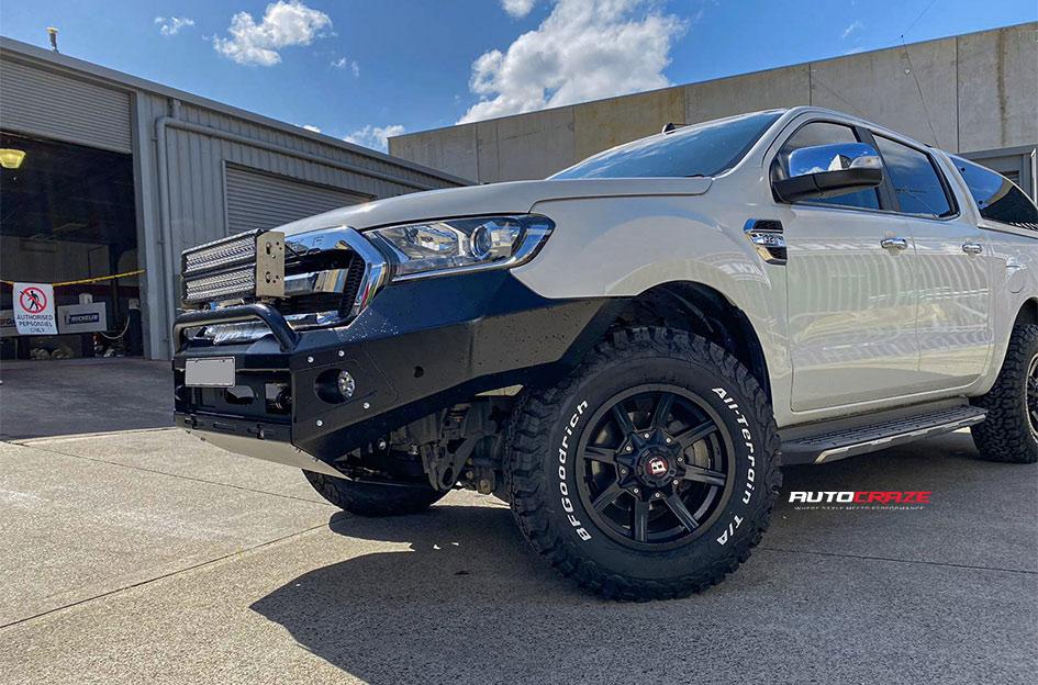 FORD RANGER RAZORBACK FLAT BLACK