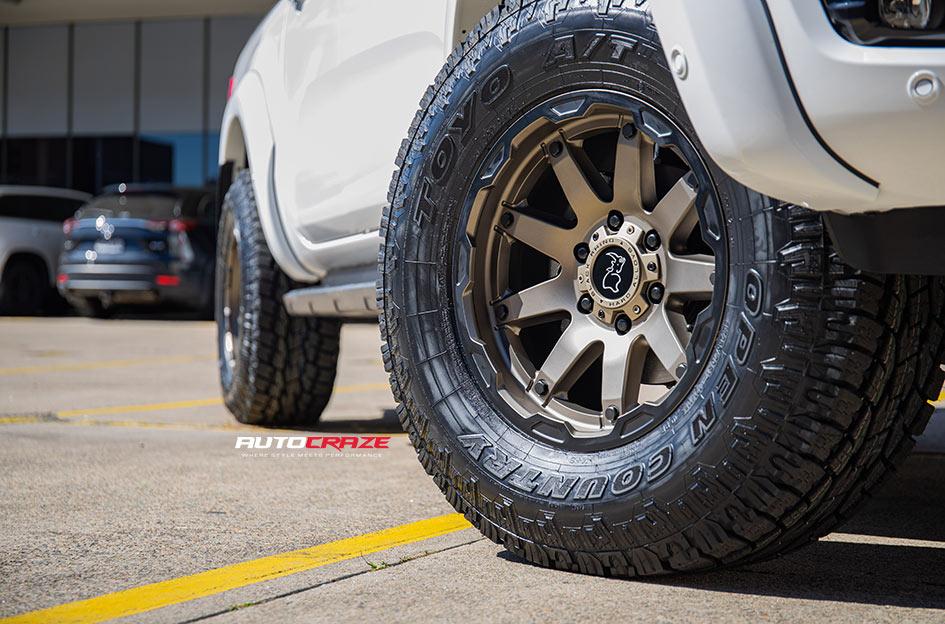 FORD RANGER OCEANO MATTE BRONZE BLACK LIP EDGE