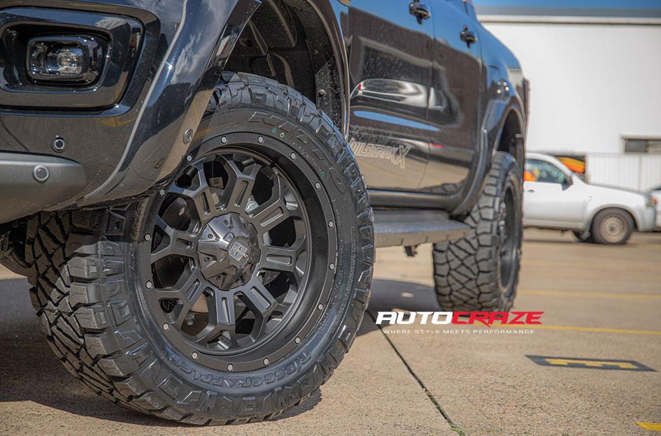 FORD RANGER HURRICANE MATTE BLACK