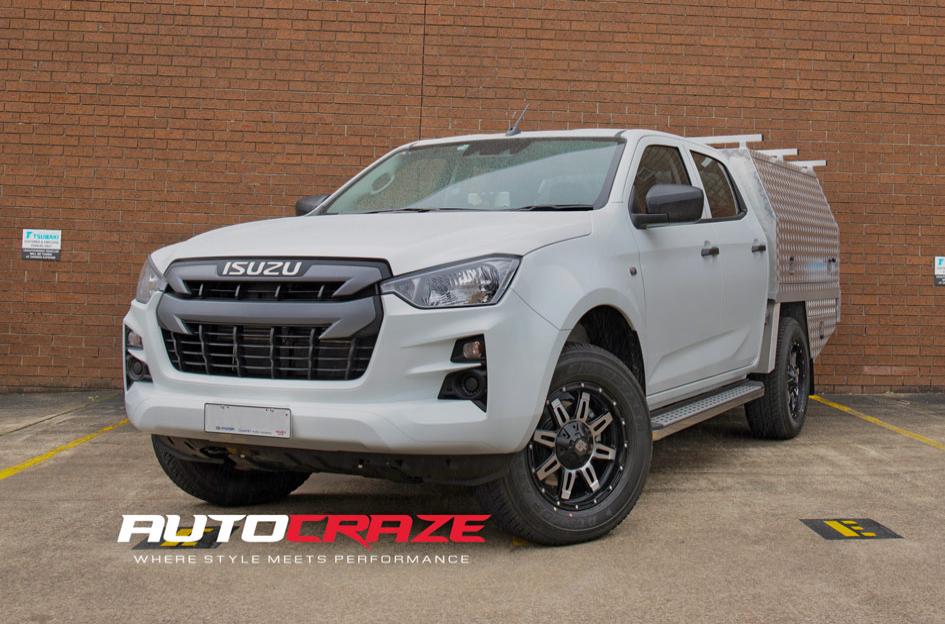 FORD RANGER RENEGADE V2 MACHINED FACE BLACK MATT