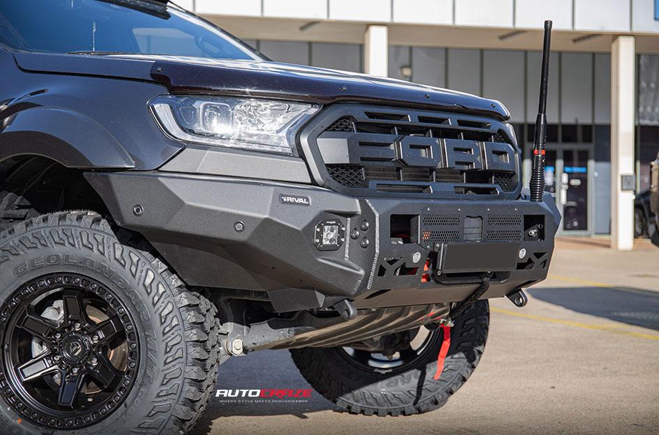 FORD RANGER KICKER MATTE BLACK