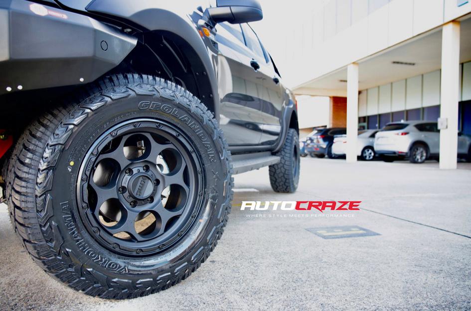 FORD RANGER DIRTY HARRY TEXTURED BLACK